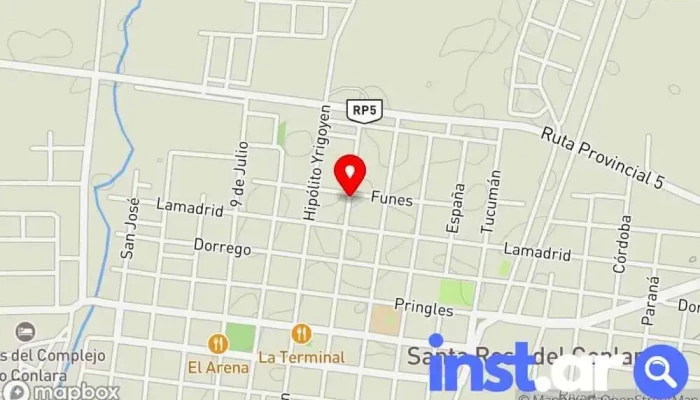 La Nilda   KIOsCO Y ALMACEn Mapa - Santa Rosa del Conlara