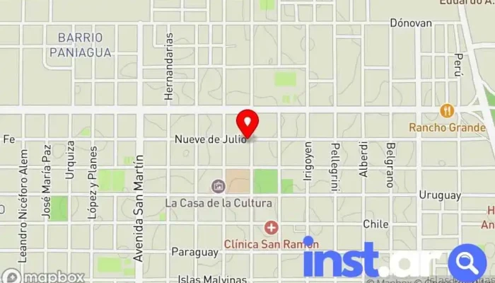 La Previa -  Mapa - Gral. José de San Martín
