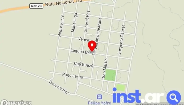 La Vieja Casona -  Mapa - Felipe Yofre
