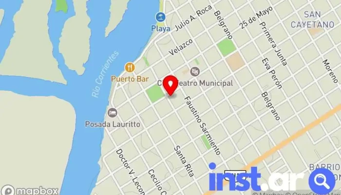 Liberados Esquina -  Mapa - Esquina