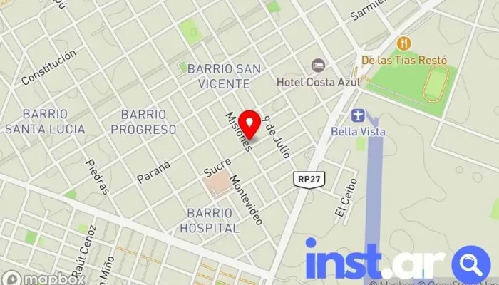 Libreria La Esquina -  Mapa - Bella Vista