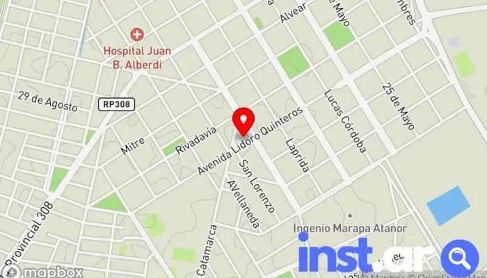 Locutorio De La Terminal -  Mapa - Juan Bautista Alberdi