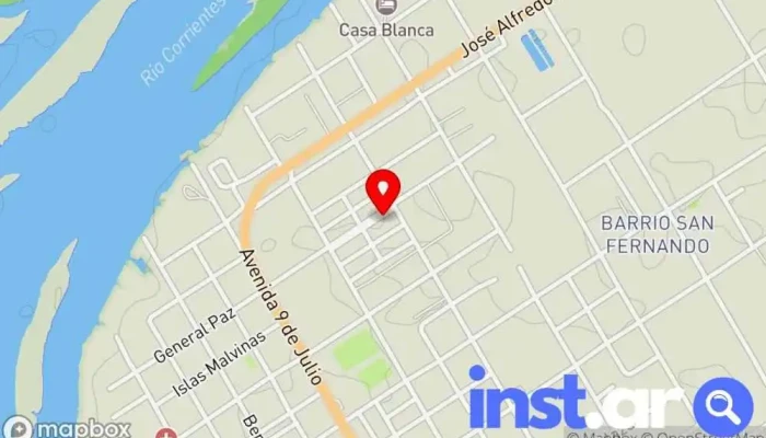 Loteria Correntina Sub Agencia Ndeg 009 Mapa - Esquina