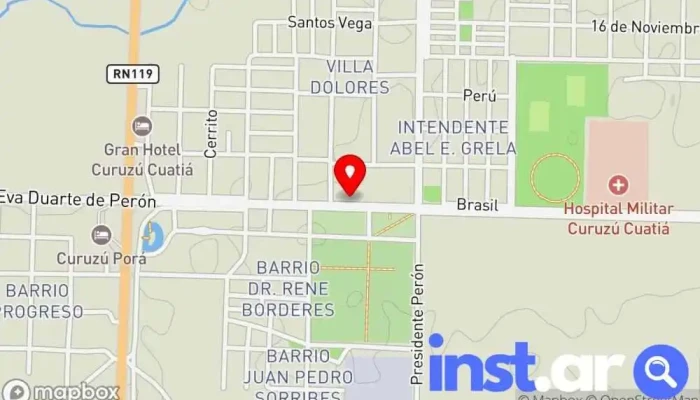 Loteria De Corrientes Mapa - Curuzú Cuatiá