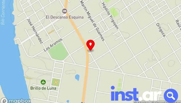 Loteria De Corrientes Mapa - Esquina