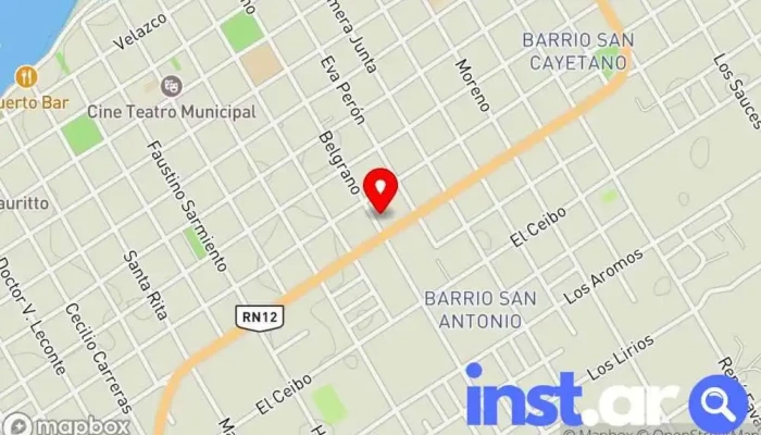 Loteria De Corrientes Mapa - Esquina