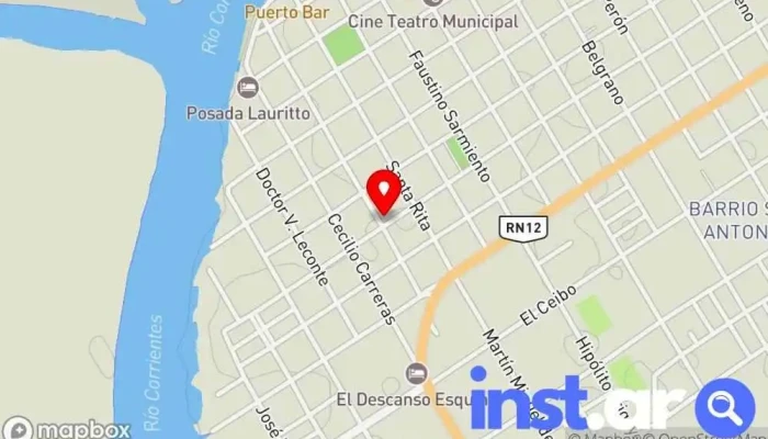 Loteria De Corrientes Mapa - Esquina