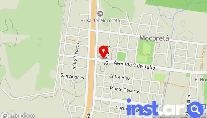 Loteria De Corrientes Mapa - Mocoreta