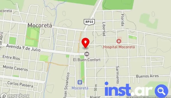 Loteria De Corrientes Mapa - Mocoreta