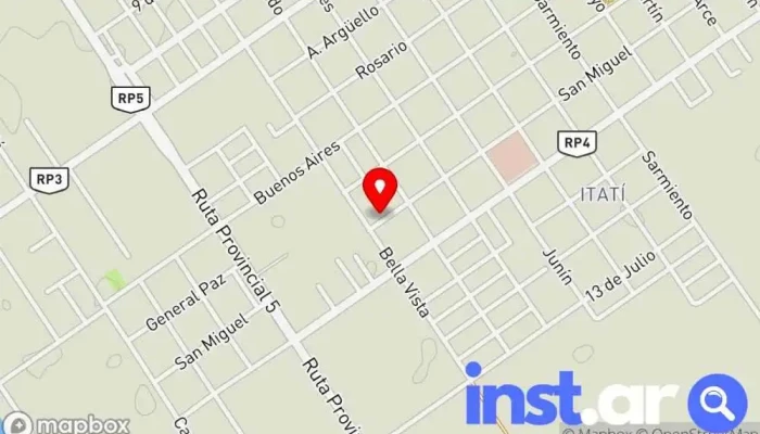 Loteria De Corrientes Mapa - San Luis del Palmar