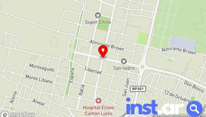 Lules -  Mapa - Lules