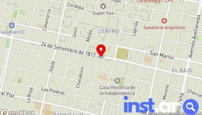 Maxikiosco 25 -  Mapa - San Miguel de Tucumán