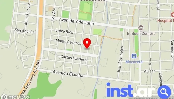 Maxikiosco Nany -  Mapa - Mocoreta
