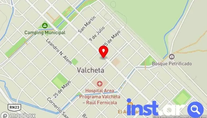 Maxikioscos Iva -  Mapa - Valcheta