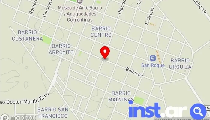 Municipalidad De San Roque -  Mapa - San Roque