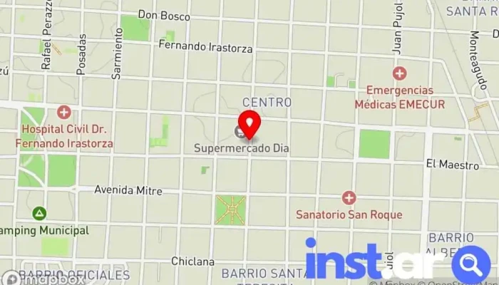 Periodico Cultura -  Mapa - Curuzú Cuatiá