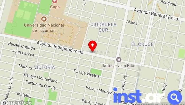 Poli -  Rubro San Antonio Mapa - San Miguel de Tucumán