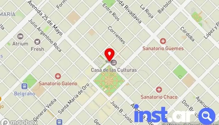 Proyecto Bohemia -  Mapa - Resistencia