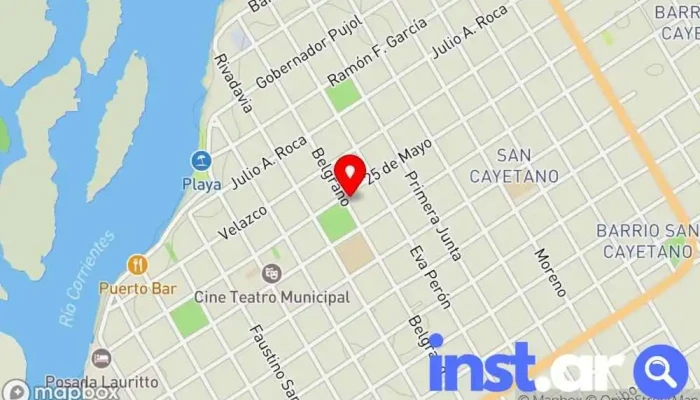 Revisteria Gonzalez Mapa - Corrientes