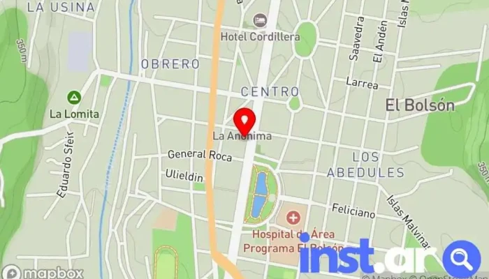 Revistero -  Mapa - El Bolsón