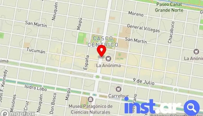 Roca Libros -  Mapa - Gral. Roca