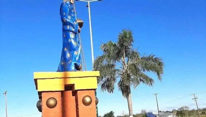 Rotonda - Ingreso a San Luis del Palmar - San Luis Del Palmar