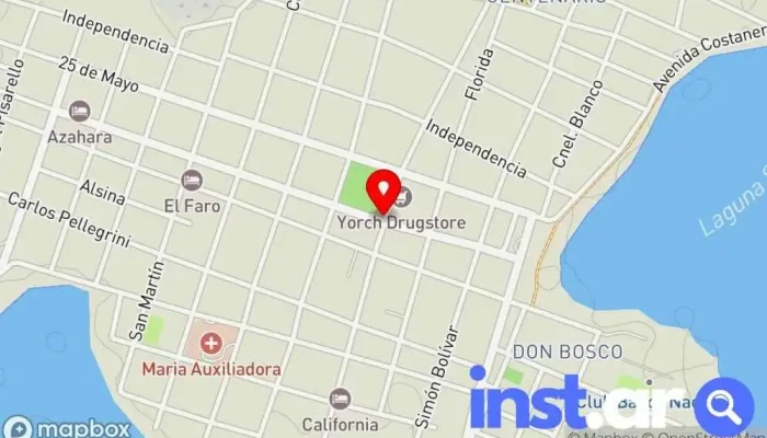 Saladas -  Mapa - Saladas