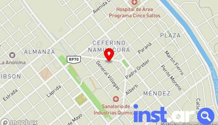 Super Kiosko Y Libreria Rayen -  Mapa - Cinco Saltos