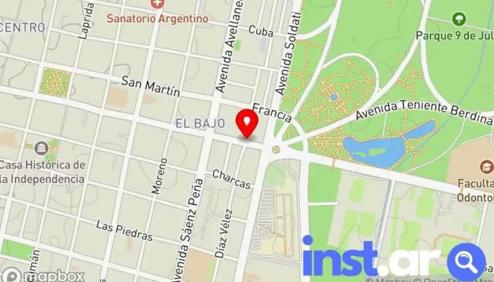 Tucuman Kiosco Mapa - San Miguel de Tucumán