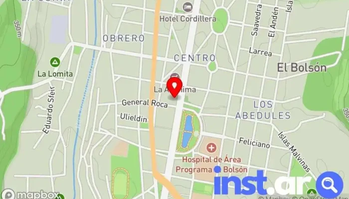 Western Union -  Mapa - El Bolsón
