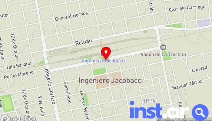Western Union -  Mapa - Ingeniero Jacobacci