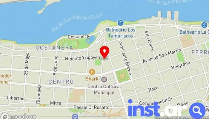 Western Union -  Mapa - San Antonio Oeste