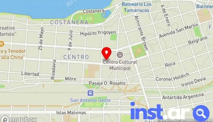 Western Union -  Mapa - San Antonio Oeste