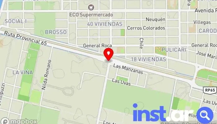 Ypf -  Mapa - Gral. Fernandez Oro